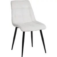 Feldmann-Wohnen Esszimmerstuhl Küchenstuhl Set Chic creme 2er Set