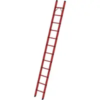 Munk Vollkunststoff-Anlegeleiter ohne Traverse 12 Sprossen