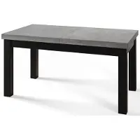Alpi Möbel Alpi Moebel, Rechteckiger Esstisch Classico, Wohnzimmertisch Ausziehbar 160-210 cm, Tish mit Metallbeinen, Atelier