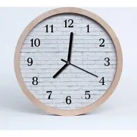 Tulup Holzuhr 30fi cm wanduhr - Mauer Architektur