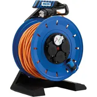 Hedi Vollkunststoff-Kabeltrommel Generation 7 Champion Ø 290 mm, orange - K740Q2TF