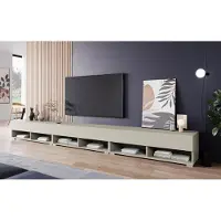 MINIO go for it , TV-Schrank "ANNE", 300cm, ohne LED-Beleuchtung, Beige Kaschmir Farbe