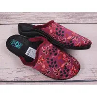 Adanex Damenhausschuhe Silvia 28345 burgund