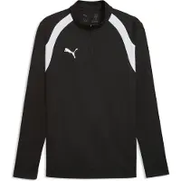 Puma Herren Trainingstop teamFINAL26 Training 1/4 Zip Top 659679-03 S - Black-White-White - S
