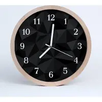 Tulup Holzuhr 30fi cm wanduhr - Muster 3d Kunst