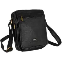 Peterson Lederschultertasche für Herren -