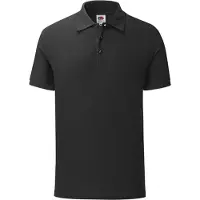 Fruit Of The Loom 63-402-0 | 65/35 Piqué Herren Poloshirt - Farbe: Black - Größe: 4XL