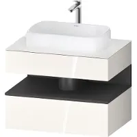 Duravit Waschtischunterschrank Qatego 80x55x60cm, gra m/we g, Pl, Nischenb
