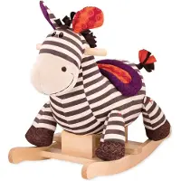 B. toys Rodeo Rockers Kazoo Schaukelzebra mit Kufen aus Hartholz