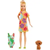 Mattel GRT88 - Barbie - Chelsea - the Lost Birthday - Puppe mit Zubehör, Dschungelabenteuer