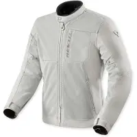 REV'IT! Revit Highcrest H2O wasserdichte Motorrad Textiljacke, silber, 2XL