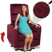 Mendler Fernsehsessel HWC-K62, Sessel Relaxsessel TV-Sessel, Liegefunktion Aufstehhilfe elektrisch, Metall C