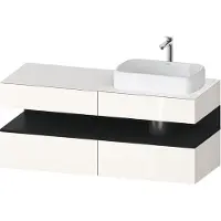 Duravit QA4766016220010 QTG KWTU WH Ek. 1400x550x600 Wß Hgl.