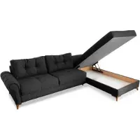 Xl Moebel Gmbh Schwarzes Ecksofa Moderne L-Form Couch Wohnzimmer Polster Eckcouch