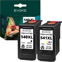 Evoke Patronen für CANON PG 540 CL 541 ️️ PIXMA MG3250 2150 MX375 MG3650S TS5150 TS5151 ️