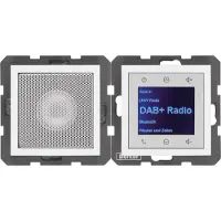 Berker Radio mit Lautspr. DAB+ S. 1/B.x pw. gl.