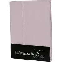 Betten-ABC Traumhaft gut schlafen Stone-Washed-Bettwäsche, 100% Baumwolle, in versch. Farben und Größen, Farbe: Rosé, Größe: 80 x 80 cm, 155 x 220 cm