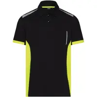 Dassy Poloshirt Veracruz COPES83 710055 Gr. 2XL schwarz/neongelb