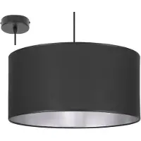 Light11 HOME Hängelampe mit silbernem Mittelschirm