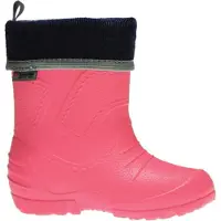 Reis Kinder Gummistiefel gefüttert | Regenstiefel, 3M Scotchlite Pink 30/31