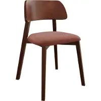 Mirjan 24 Stuhl Dario, Wohnzimmer, Modern Kollektion, Esszimmerstuhl, Holzkonstruktion (Farbe: Magic Velvet 2258, Holzfarbe: Nuss)