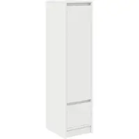 Syfax Highboard Weiß 29,5x34x119,5 cm Holzwerkstoff