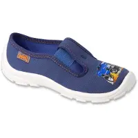 Befado Jungen Hausschuhe Danny 975X181 Blau auto