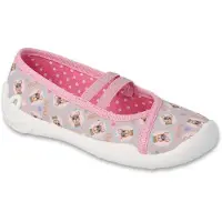Befado Ballerinas Hausschuhe Blanca 116X325 rosa Hunde