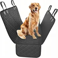 BOUTIQUEZOO Wasserdichte Autoschondecke für Hunde 145x204 cm – Rückbankschutz & Sitzauflage