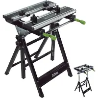 TRUTZHOLM Arbeitstisch 32642, höhenverstellbar, 60 x 78-107,5 x 56 cm, Spanntisch klappbar