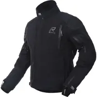 Rukka Shield-R Motorrad Textiljacke, schwarz/schwarz, 66