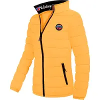 Nebulus Winterjacke TAMMES Damen, warme Outdoorjacke, praktische & vielseitige Übergangs- & Winterjacke, P4812 - Damen, gelb, S/36