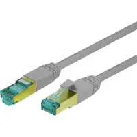 ProfiPatch Netzwerkkabel Cat8 S/FTP RJ45 LAN Kabel LSZH Premium Ethernet Patchkabel 40GB 2000MHz grau 7,5m Switch Router Gaming Patchpanel