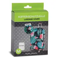 Worldpack -Koffer-Schutzhülle "M" *petrol