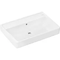 Hansgrohe Waschtisch Xanuia Q 700x480mm, o. Hahnl., m ÜL, SC, weiß