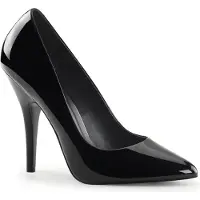 Pleaser SEDUCE-420 Damen Pumps von , Schwarz Lack , EU 40, US 10