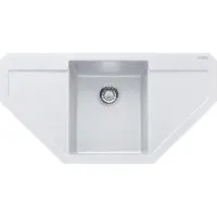 Franke Maris - Fragranit Spülbecken MRG 612 E, 960x500 mm, weiß Eis 114.0250.568