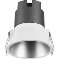 Osram LED-Einbauspot TWIST, weiß/silber, 830 Ø 9,3 cm Metall