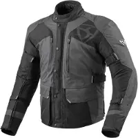 MUGENRACE Autumn wasserdichte Motorrad Textiljacke, grau/schwarz, L