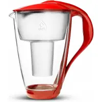 Dafi Glas-Filterkanne Crystal LED 2 l mit LED-Anzeige und Classic-Kartusche