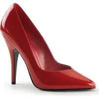 Pleaser - Klassische Pumps SEDUCE-420V rot lack Gr.35