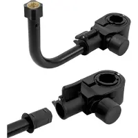 Delphin ATOMA MULTI ARM 12 x10cm(23cm) Rutenablage Rutenhalter für Ø D25/30/36mm