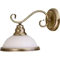 Rabalux 2751 Wandleuchte Elisett, E27, bronze-silber, Klassisch, 20,5cm
