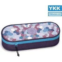 ARS UNA Schlamper-Etui Caleidoscope, violett-rosa-blau, für Mädchen