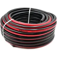 GEKO Zahradní hadice vyztužená BLACK&RED 3/4" 50m na vodu 4-vrstvá