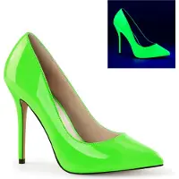 Pleaser AMUSE-20 Damen Pumps von , Grün , EU 39, US 9