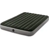 Markenlos Dura-Beam Camping Matratze für 2 Person Isomatte (152 x 203 x 25 cm) max. 272KG – Gästebett aufblasbares Bett Luftbett, Fiber-Tech-Technologie (64109)