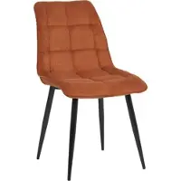 Feldmann-Wohnen Esszimmerstuhl Küchenstuhl Set Chic zimt 6er Set