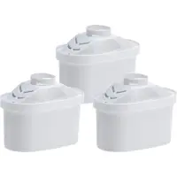 Trade-Shop 3x Filterkartusche / Wasserfilter / Filterpatrone Ersatz für viele Brita Mavea Wasserkrüge Kannen ersetzt Mavea 1001122 Filterkanne