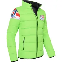 Nebulus Winterjacke BRAXTON Herren, warme Outdoorjacke, praktische & vielseitige Übergangs- & Winterjacke, P4823 - Herren, limettengrün, 3XL